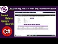 Complete CRUD Operation in Asp.Net C# Using Stored Procedure | ProgrammingGeek