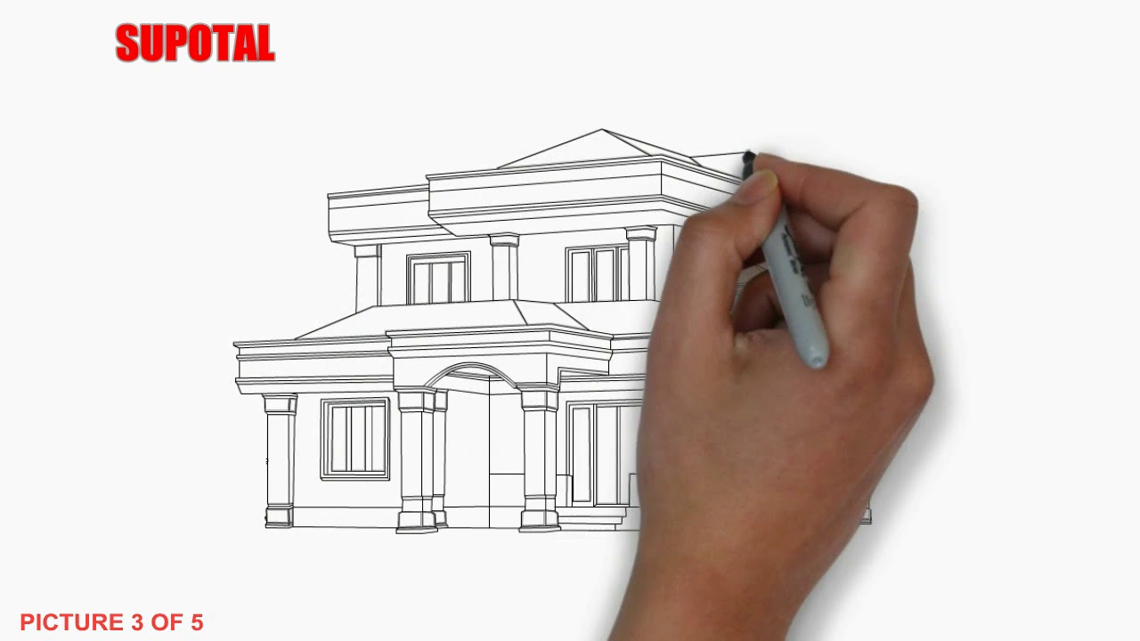  Gambar  Rumah  Minimalis  Modern dua  lantai  part 13 YouTube