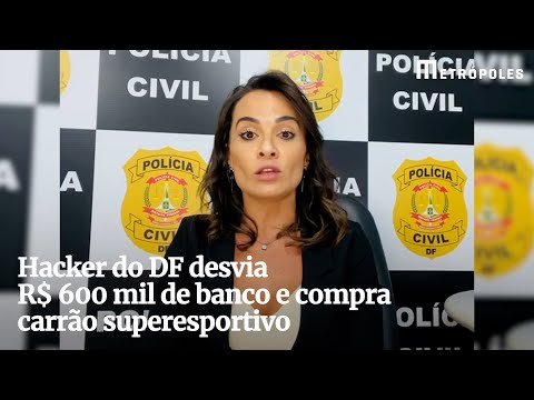 Hacker do DF desvia R$ 600 mil de banco e compra carrão superesportivo