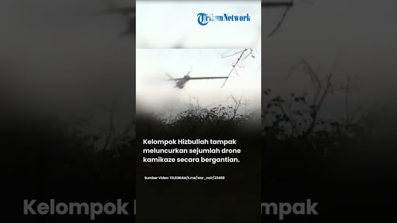 Hizbullah Serbu Pangkalan IDF di Haifa, Drone Kamikaze Meluncur Beruntun