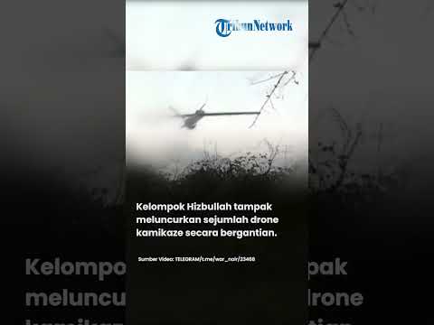 Hizbullah Serbu Pangkalan IDF di Haifa, Drone Kamikaze Meluncur Beruntun