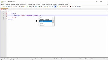 Урок 31 - Java апплет и HTML (часть 1. средний уровень). Evil Nerd