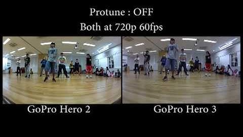 GoPro Hero 2 vs GoPro Hero 3 video comparison.