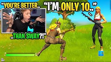 This 10 YEAR OLD can BEAT FaZe Sway in a 1v1 and I called him out... (emotional)