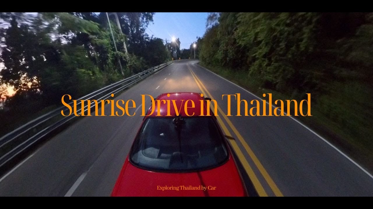 [Driving Thailand] Chiang Mai to Doi Suthep // Chill & Relax Lo-Fi Music