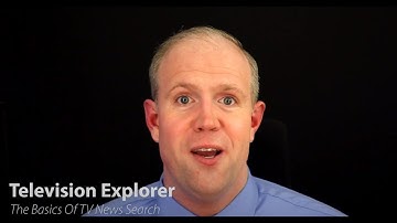 GDELT Tutorial: Getting Started With The Television Explorer