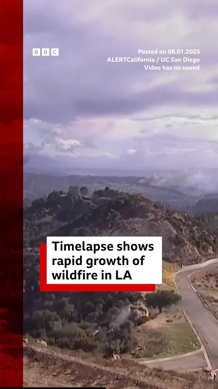 Los Angeles has declared a state of emergency. #Wildfire #LA #BBCNews