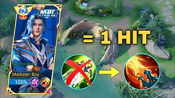 META ZILONG 1 HIT BUILD 2023 (FASTEST COMBO PASSIVE) ZILONG BEST BUILD 2023 | MOBILE LEGENDS