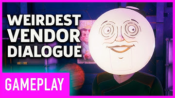 The Outer Worlds | Hysterical Vendor Dialogue Conversation Gameplay