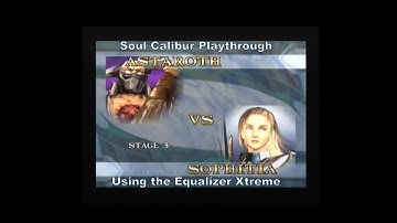 Soul Calibur Astaroth Playthrough using the Dreamcast Equalizer Xtreme :D #Dreamcast #Sega #Gaming