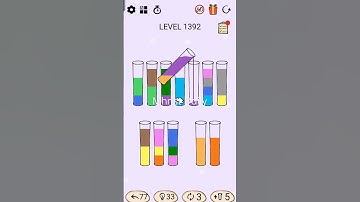 SortPuz Level 1392 #gameshorts #games #sortpuz #level