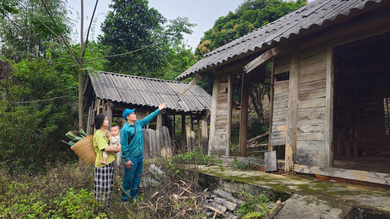 ⁣A Kind Police Officer Gave a Poor Single Mom an Abandoned House