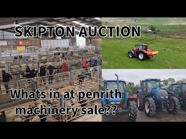 Skipton auction trade! How did we do?? Penrith MACHINERY sale..... what's in? class=