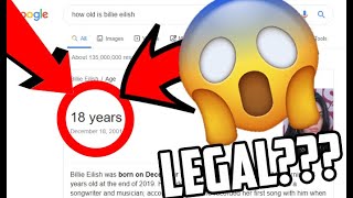 BILLIE IS NOW 18???