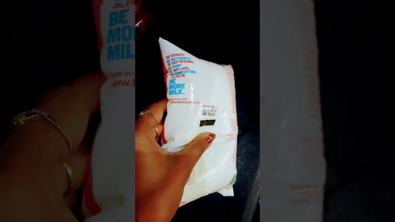 amul gold full cream milk 🥛 😋 💛 ✨ 😍 