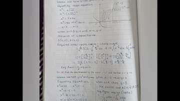 Class 12th Math Practical No 13. Application Of Definite Integration !!