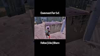 Comment For 1v1 #pubg #challenge #1v1 #bgmi #trending #shots #shortsfeed
