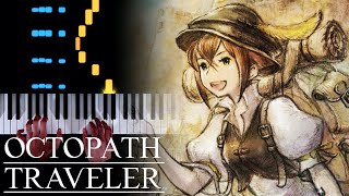 Octopath Traveler - The Coastlands - Piano|Synthesia