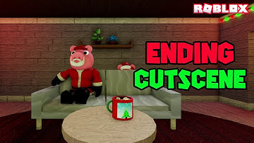 Ending Cutscene!!! Roblox Piggy The Result of Isolation Winter Wonderland (Christmas Map)