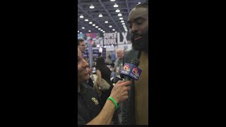 Demario Davis discusses his Walter Payton Man of the Year nomination by Saints