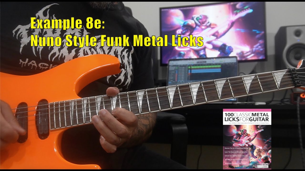 100 Classic Metal Licks Video 8 - Nuno Example 8e - YouTube