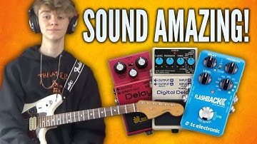 How to use a DELAY PEDAL to sound great on Guitar