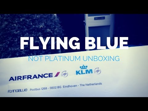 Flying Blue Reinvented | Unboxing - NOT PLATINUM | Monthly Escapes