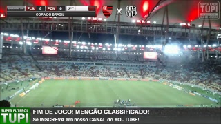 Flamengo 0 x 0 Ponte Preta - Oitavas de Final - Copa do Brasil - 10/05/2018 - AO VIVO