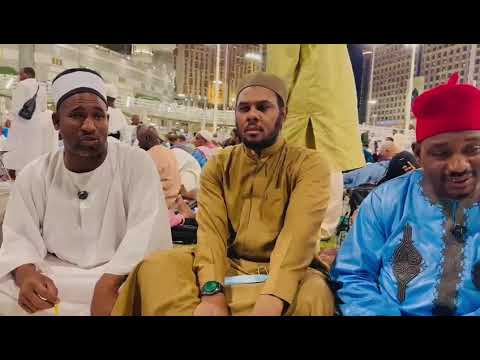 Goni lawan shugaba tare da su Prof. Garkuwa da imam Goni isa kashahara a haramin Makkah. 🕋💕