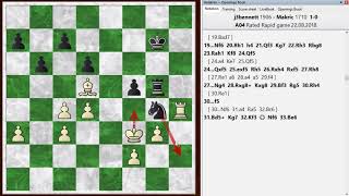 Blitz chess postmortem #855: Reti opening