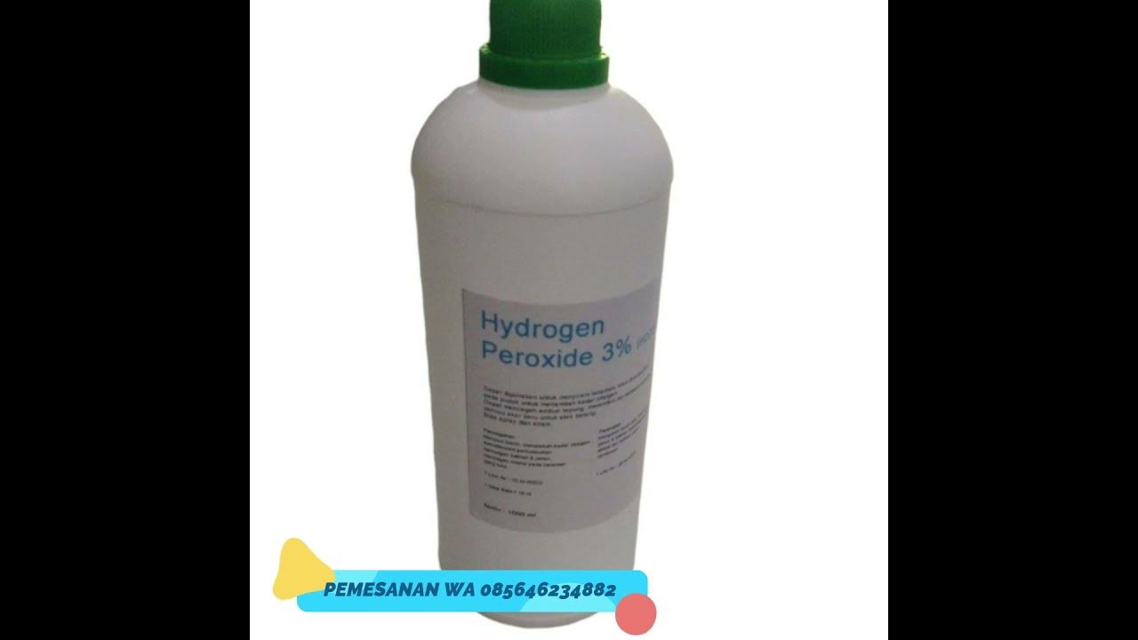 Hydrogen peroxide H202 3 % Kemasan 1 liter PEMESANAN WA 085646234882 ...