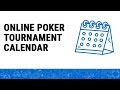 PokerNews Online Poker Tournament Calendar