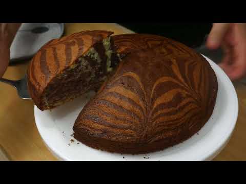 ნამცხვარი ზებრა|Zebra cake|გემრიელი და ფაფუკი
