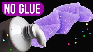 NO GLUE SLIME,Testing Shampoo Toothpaste Slime Recipes