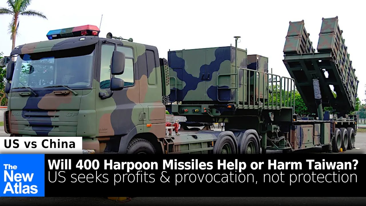 US Sells 400 Harpoon Anti-Ship Missiles to Taiwan - Will it Make a Difference?
