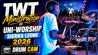 TWT Ministration @ Uni-Worship Sierra Leone 2026 🥁 | Drum Cam
