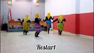 Zapin Melayu || Choreo: Asbar Kaltim (INA) - November 2022 || High Beginner