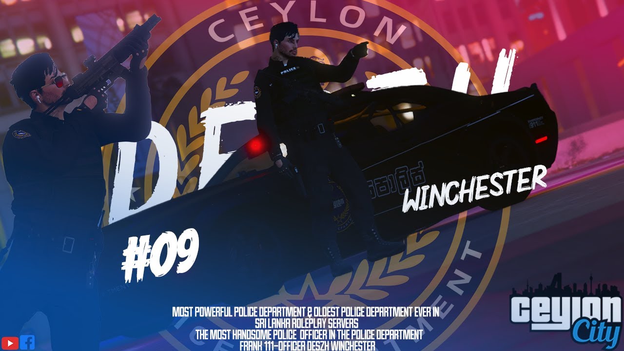 අලුත් වෙනසක් City එකේ | PD එකේ Handsome ම Officer | Ceylon RP | LSPD ...
