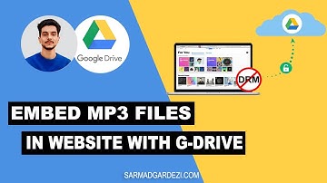 How to Embed MP3 Files In Website With Google Drive