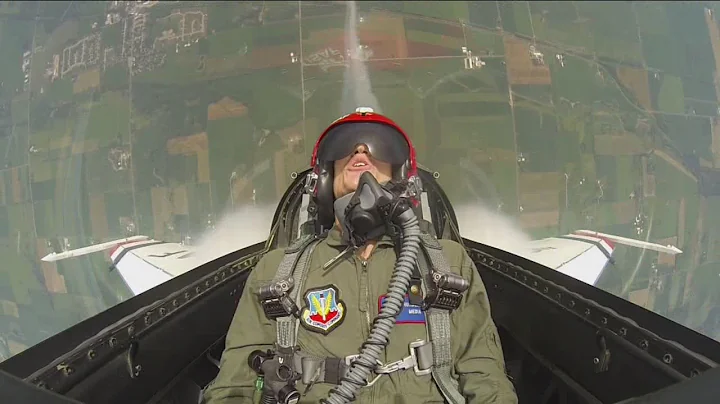 Erik Bilstad gets a taste of what the Air Force Th...