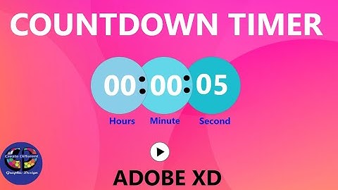 Auto-Animate Countdown Timer in Adobe Xd Tutorial(#Adobe_Xd, UI/UX DESIGN) Adobe Xd (#Auto_Animate).