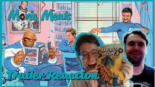 Fantastic Four: First Steps Official Teaser Trailer REACTION!!