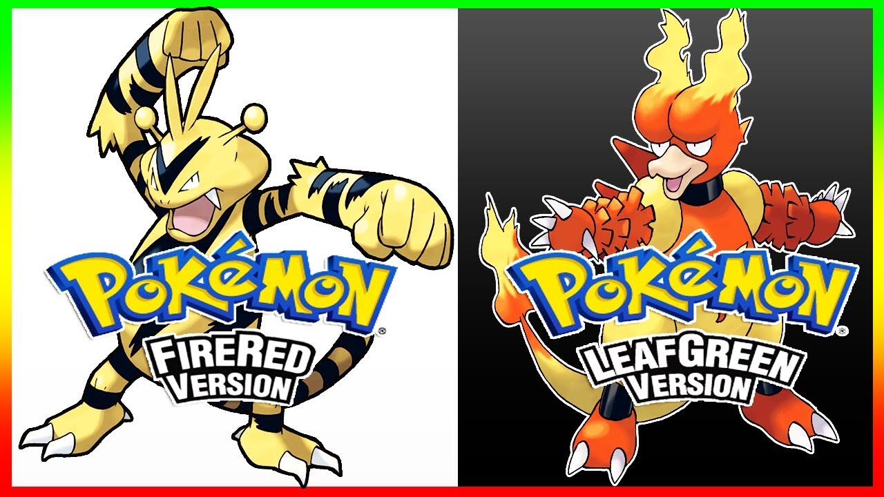 Pokemon Firered  Leafgreen -  All Pokemon Exclusive Locations