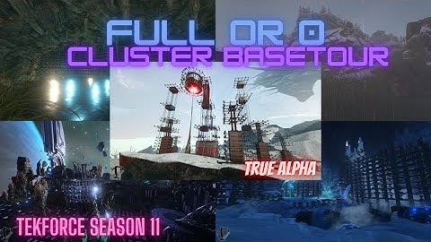 ARK Cinematic Basetour | full or 0 | TekForce Season 11 | True Alpha !? [4K]