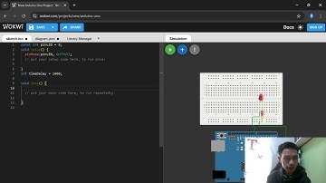 DASAR PEMROGRAMAN PRAKTIKUM 3 ( MODIFIKASI TIMEDELAY DI ARDUINO MENGGUNAKAN SITUS/WES WOKWI.COM)