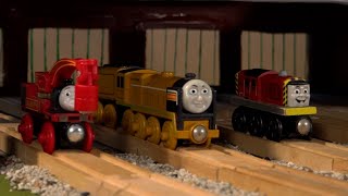 Murdoch and the Chatterbox Engines - Thomas and Friends Wooden Remake Clip