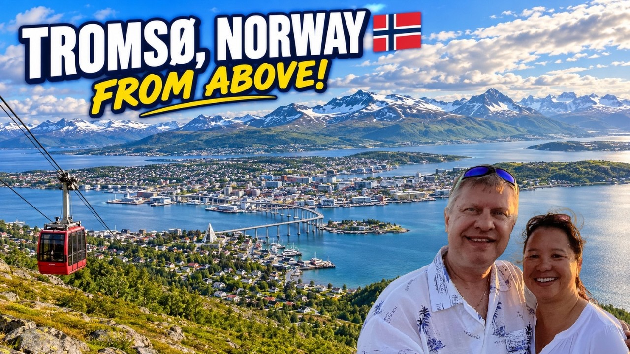 Tromsø, Norway From Above | Fjellheisen Cable Car Excursion