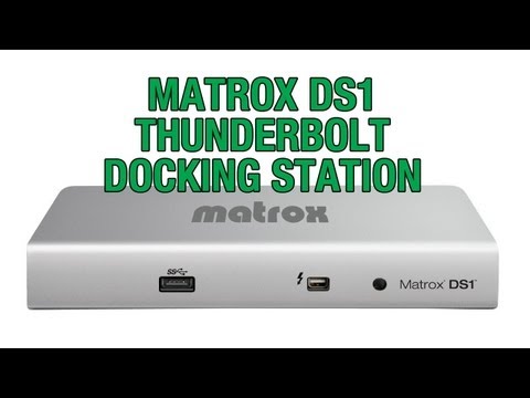 Matrox DS1 Thunderbolt Docking Station