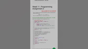 NPTEL WEEK 11 | Problem solving through programming in C | Assignment 1 to 4