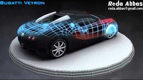 Bugatti Veyron 3D Model
